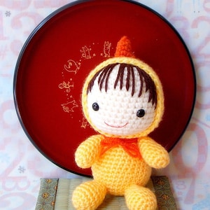 Crochet amigurumi Pattern - Zodiac Rooster Baby - Crochet  doll toy tutorial PDF