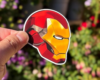 Iron Man Sticker – Waterproof Vinyl Decal, Series 1 Fan Art