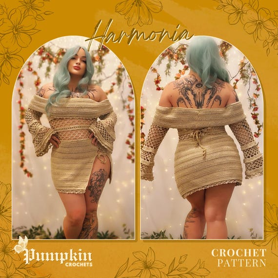 Crochet Dress Pattern: Harmonia DIY Dress (Instant Download)