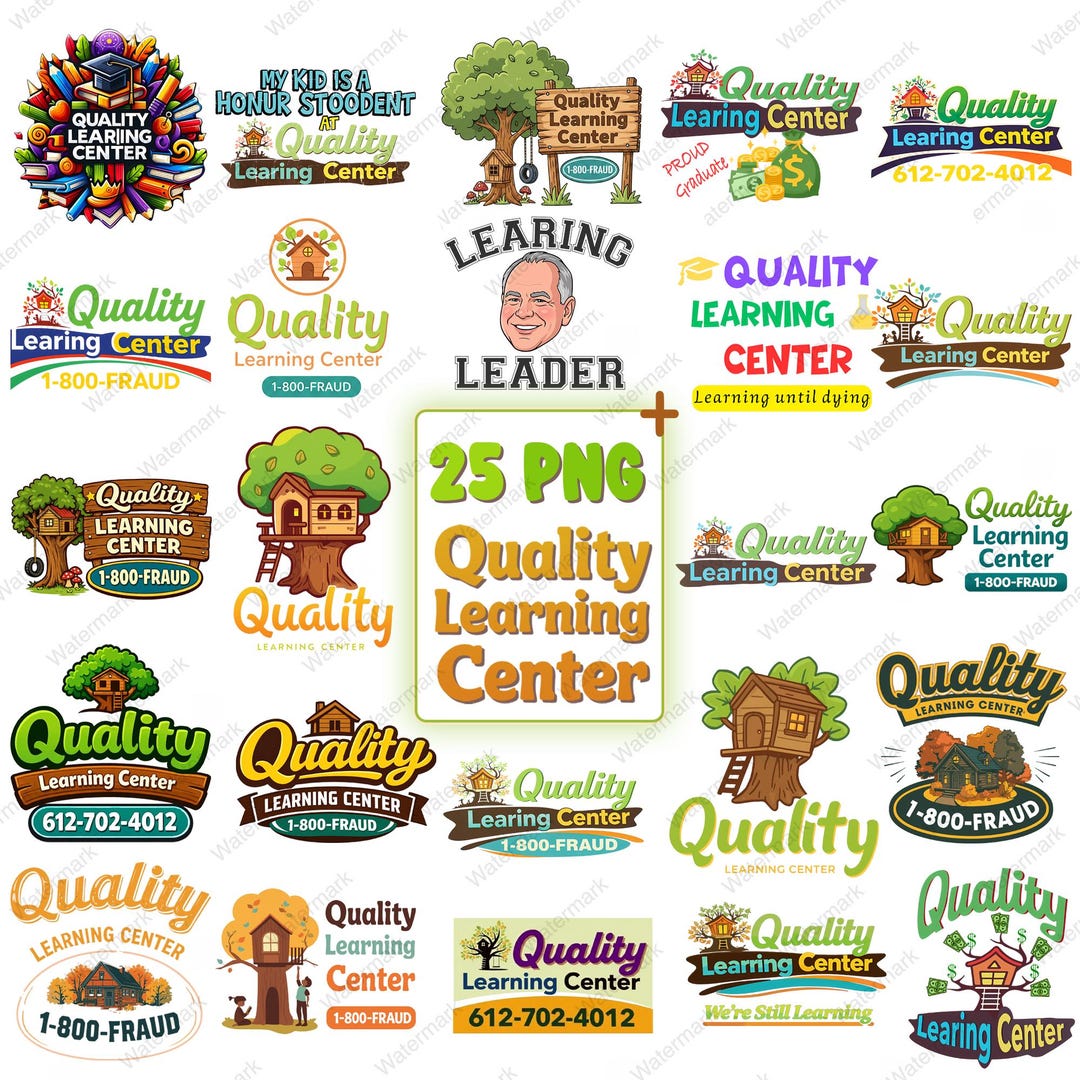 Quality Learning Center PNG Bundle, Teacher Preschool Daycare, Learning ...