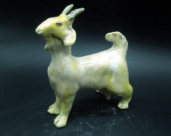 Cream Colored Goat