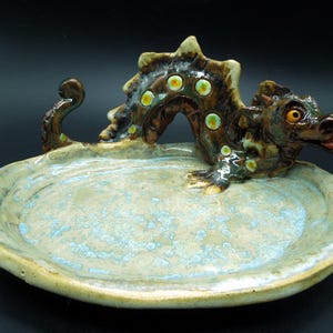 Green Sea Serpent Dish