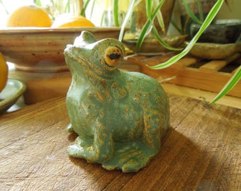 Green Garden Toad