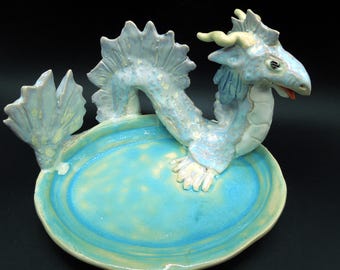 White Sea Serpent Dish