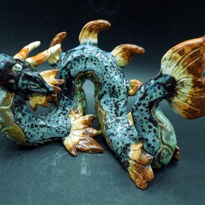 Dark Blue Sea Serpent