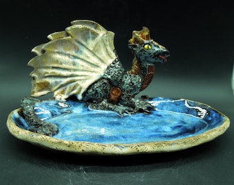 Big Winged Dragon with Dish