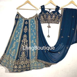 Designer Lehenga Choli for Women indian Wedding Wear Function Wear party Wear Reception Wear georgette Chaniya choli Indian Trendy outfits