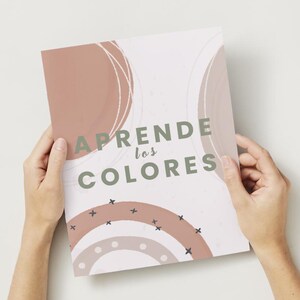 Kids Colors Coloring Book: Learning Spanish
