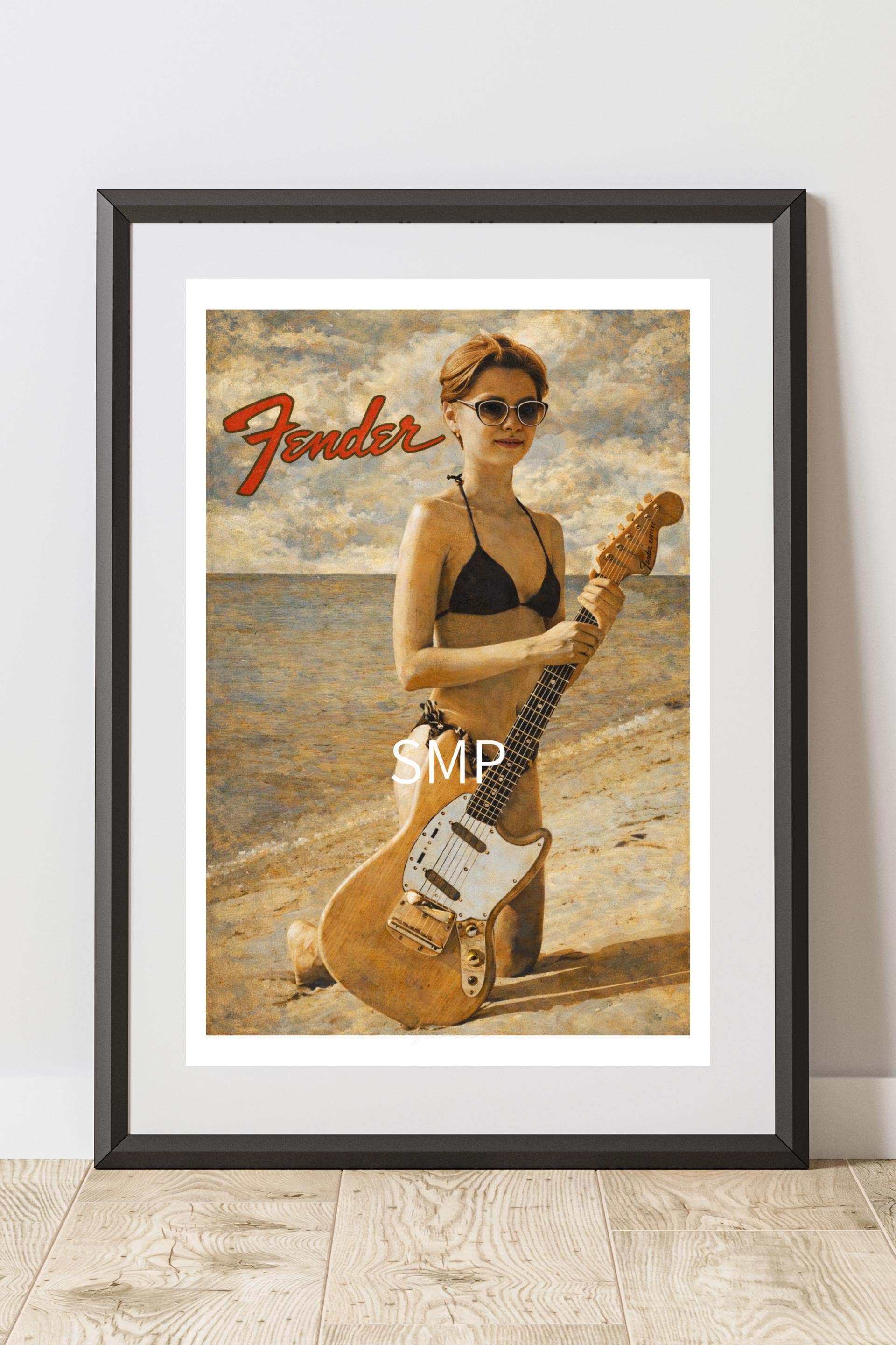 Fender Bass Poster - Österreich