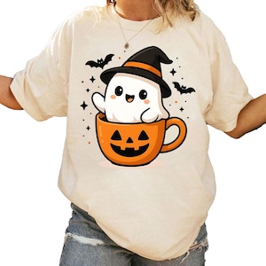 Cute ghost png, Halloween png, coffee png, bougie png, bougie ghost, here for the boos, sticker png, mug png, trending png, pod, dtf, png