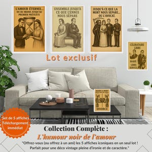 Póster de boda con humor negro - Póster de pareja sarcástico y divertido - Cita cínica para bodas - Arte mural imprimible JPG PNG A3 A4 A5 - Regalo