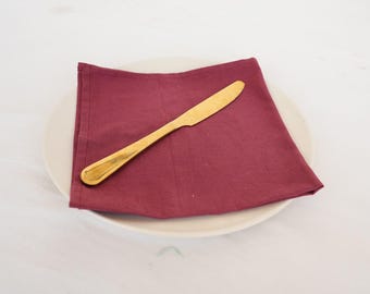 200 Pcs Plum Color Softened Cotton Napkins,Cotton Napkins for Wedding Party Napkins Pure Soft Kitchen Napkin Pure Cotton Cloth Napkins