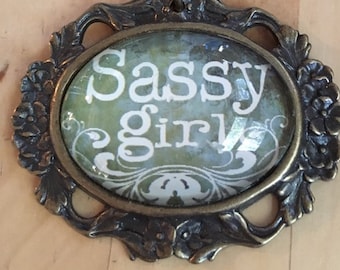 Sassy Girl necklace
