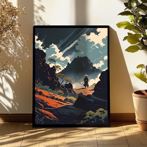 Arte Samurai - Printableful - Digitally Download, Print-printing poster - High quallity, Wall printe - Instantdownloaded
