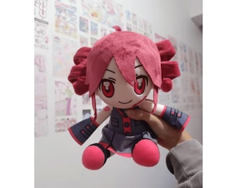 重音テトぬいぐるみ、かわいいアニメぬいぐるみ、UTAUキャラクター