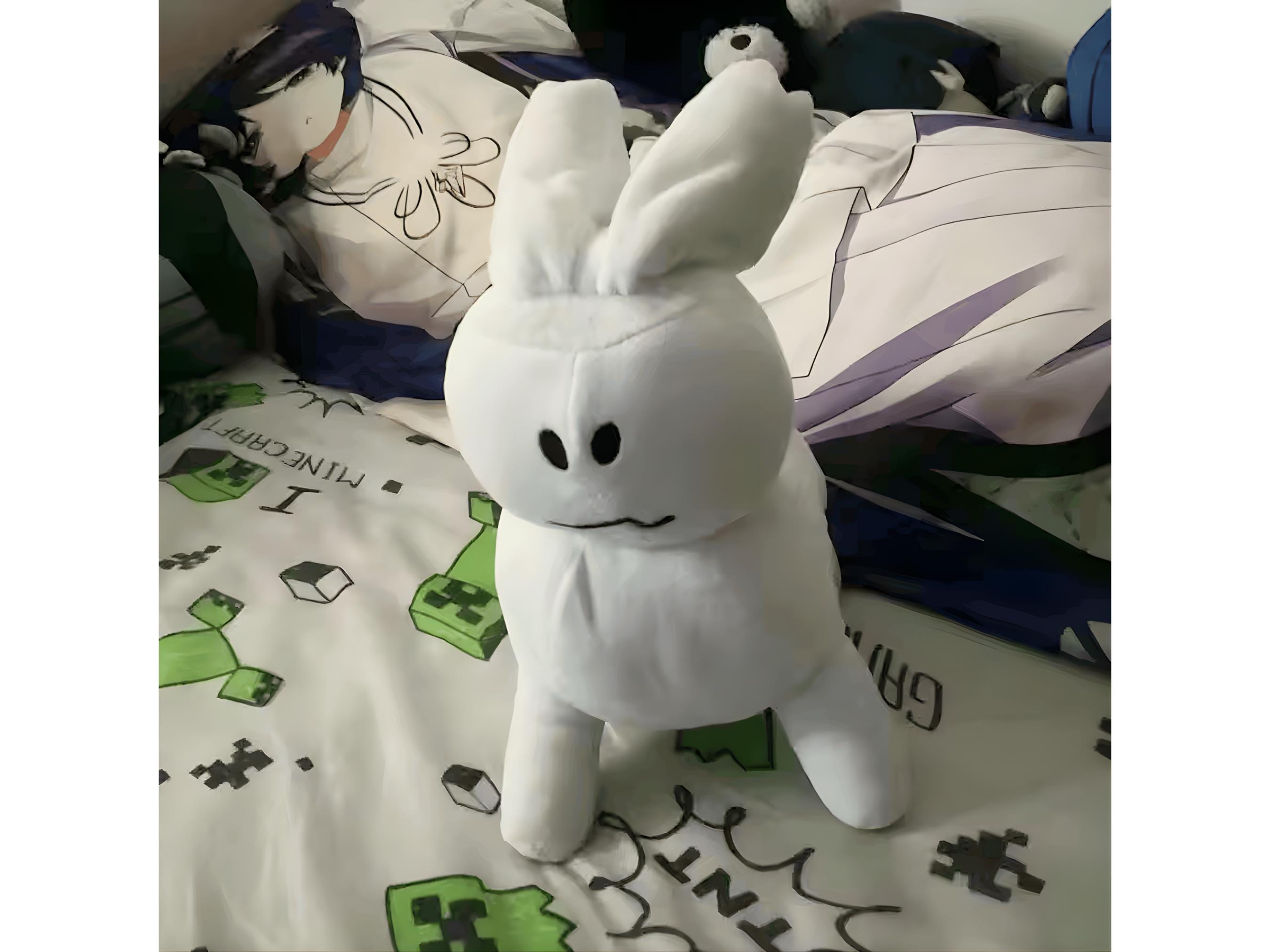Gubby Plushie, Roblox Meme Rabbit Plush, Forsaken Gifts Toy - Etsy