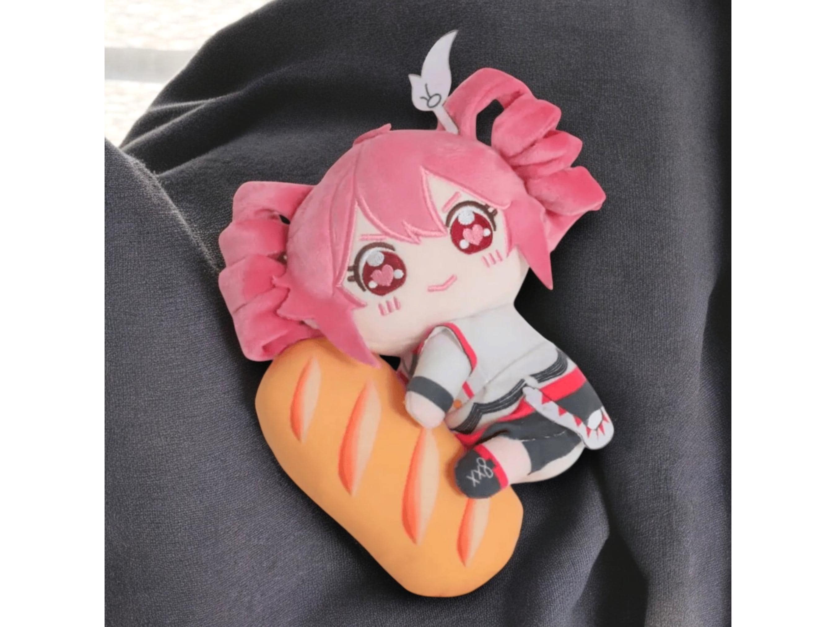 Kasane Teto Plush, French Bread Teto Plush, Kawaii Anime Doll