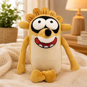 Mordecai and Rigby Plush Toy, Cartoon Stuffed Plushie Toys - Gift for Kids A-26cm