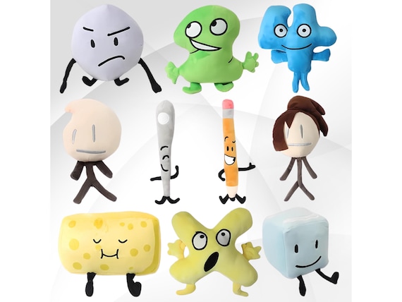 TOPLITHE Battle for Dream Island Peluche, Bfdi Plushies Poupée douce