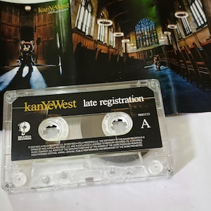 KANYE WEST &quot;Late Registration&quot; Cassette Tape