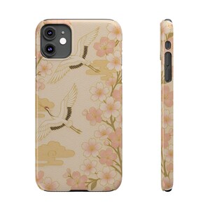 Japanese Ukiyo-E Art Phone Case | Traditional Wave & Fuji Design | Hokusai Inspired Japanese Pattern Gift