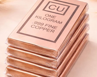 1kg Copper Bar 純銅　インゴッドバー 1kg Copper Bar 純銅 インゴッドバー Copper Ingot 1kg - Etsy