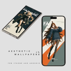Kawaii Anime Wallpapers for Your Phone | Cute Japanese Art for iPhone & Android | Digital Download