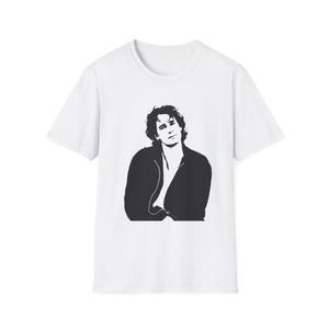 Vintage Music Tee Unisex Softstyle T-Shirt, Jeff Buckley Shirt, Retro Band Tee, Soft Cotton Top, Music Lover Gift