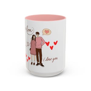 I Love You Coffee Mug: Romantic Ceramic Gift for Couples