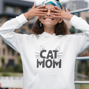 Gift for Cat Lover | Cat Mom Gift | Cute Cat T-Shirt | Cat Owner Shirt | Funny Cat Tee | Cat T-Shirt Print | Pet Lover Apparel