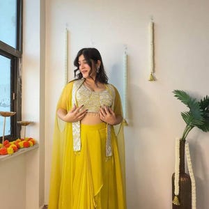 Neuer dreiteiliger Western bereit, Saree mit Koti für modische Hochzeits-Saison zu tragen