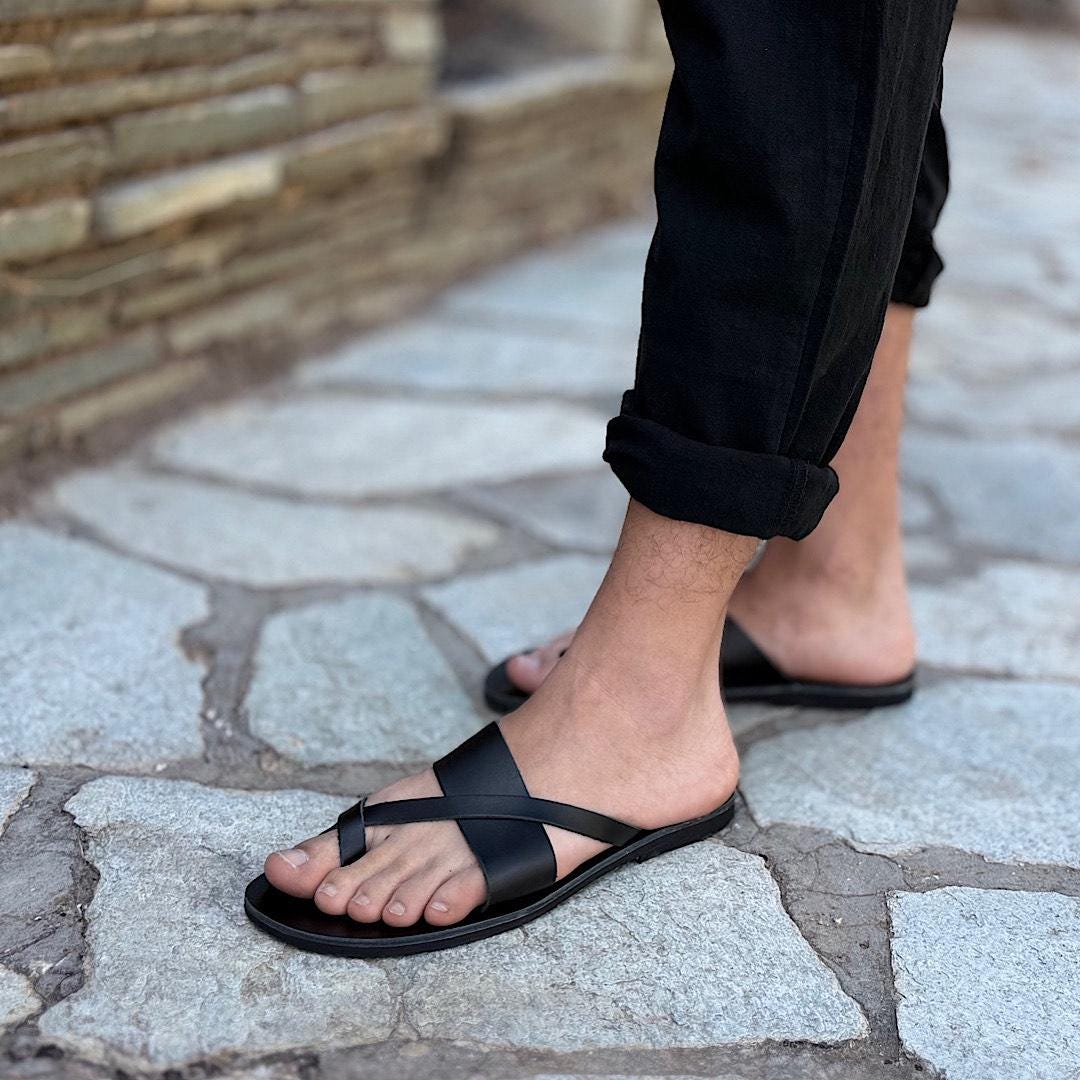Toe Loop Sandals Men