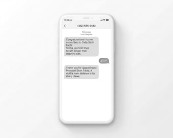 Custom Text Message – Realistic iPhone/Android Screenshot • Prank Message • Funny Gift