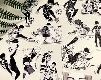 Blue lock comic stickers, 70 pieces/set, Notebook stickers,Planner & Journal Decor,DIY stickers,ブルーロック,ばちらめぐる,なぎ せいしろう