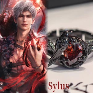 Love and Deepspace Fanmade Rings, Caleb, Rafayel, Zayne, Xavier, ホムラ,セイヤ, レイ, 러브앤딥스페이스, 기욱, 심성훈, 이서언,恋と深空, 恋与深空，cosplay ring，Wedding rings