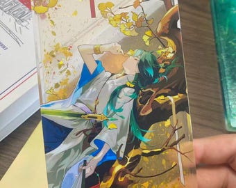 Xiao The Vigilant Yaksha Acrylic Stand, Genshin Gift for Her, Birthday Anniversary Present for Anime Lovers,genshin impact gift