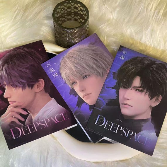 Love and Deep Space, Sweet Date Postcards, Zayne, Rafayel, Xavier