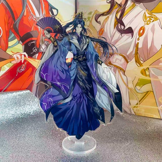 Tian Guan Ci Fu Acrylic Stand,fan Work,huacheng Acrylic Stand,xie
