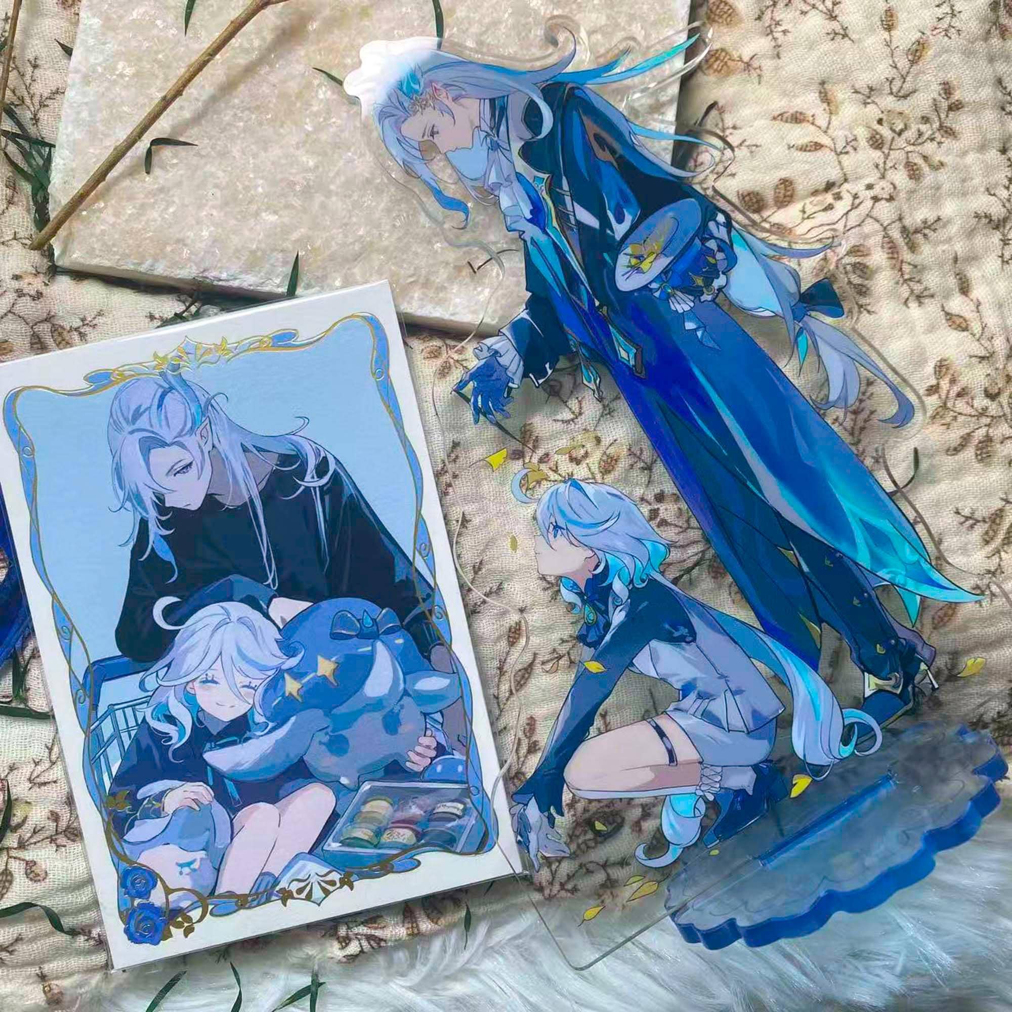 Genshin Impact Furina & Neuvillette Fan-made Set - 