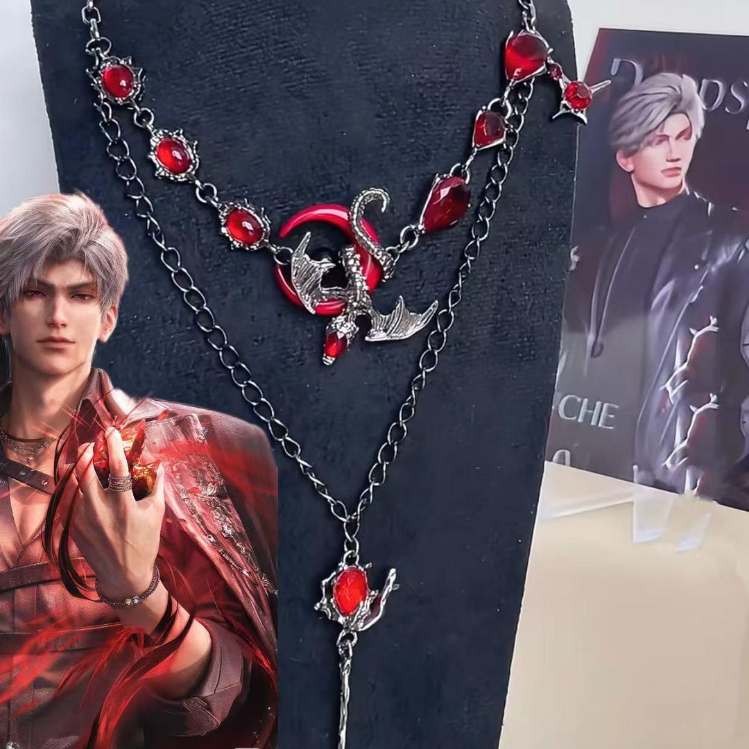Love and Deepspace Sylus Necklace, Sylus Abyss Necklace,abyss