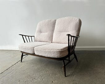 Vintage Ercol-model 994 'Golden Dawn' Windsor-bank uit het midden van de eeuw