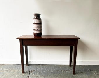 Edwardiaanse massief houten bijzettafel / consoletafel circa 1880-1910