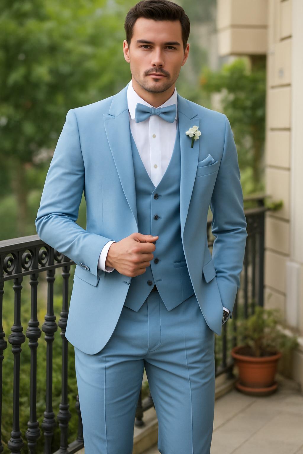 Sky Blue Tuxedo