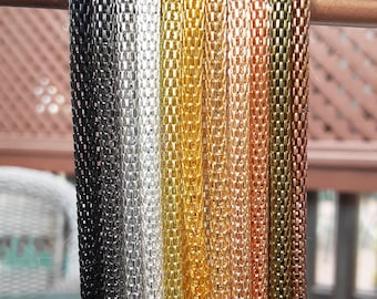 OFERTA por el Día de la Madre: Collar de cadena de malla de 3 mm. Todos los tamaños. ¡COMPRA 5 Y LLÉVATE 1 GRATIS! Negro, Plata, Oro, Oro Rosa, Gris Oscuro, Plata Antigua