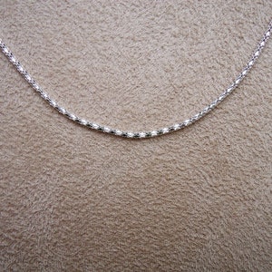 Prachtige mesh filigraanketting van 2 mm ALLE MATEN 16 18 20 22 24 26 28 30