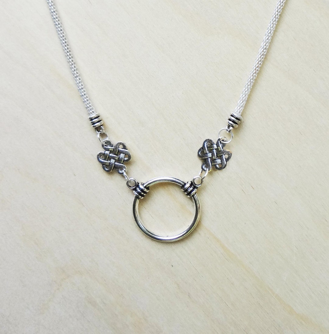 Celtic Beadable Necklace for Pendant, Glasses, ID, Keys, Etc - Etsy