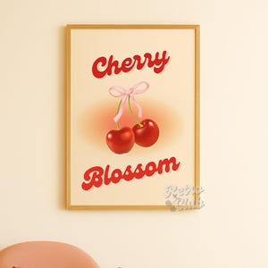 Dekoratives Poster - Kirschblüte