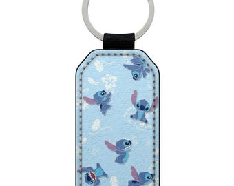 Kunstleren sleutelhanger verjaardagscadeau Maleficent Disney Stitch
