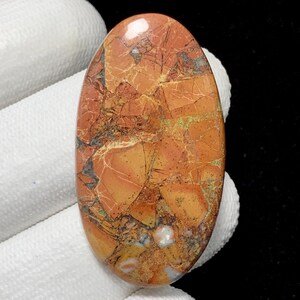 Maligano Jasper , Oval Cabochon, 41x23x6 MM, 49 CTS, Beautiful Cabochon,#6320