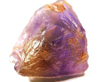Bi Color 482.70 Ct Natural Ametrine Rough Gemstone High Quality Certified Uncut Raw | Ideal For Best Birthday, Anniversary Gifts For Her